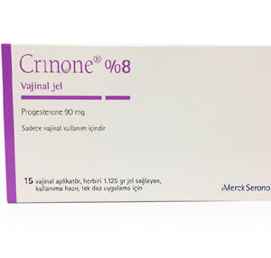 Crinone 8% gel 15 apps